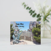 Cape May Love Locks Briefkaart (Staand voorkant)
