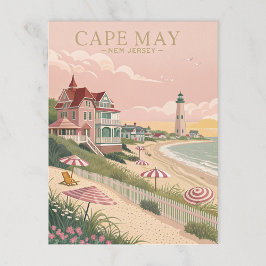  Cape May New Jersey Beach Briefkaart