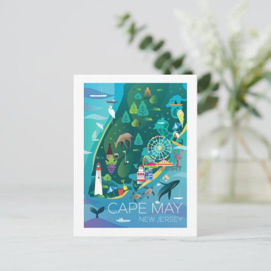 Cape May, New Jersey Briefkaart