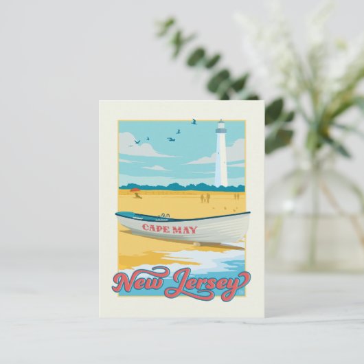 Cape May, New Jersey Briefkaart (Staand voorkant)