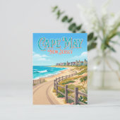 Cape May New Jersey Briefkaart (Staand voorkant)