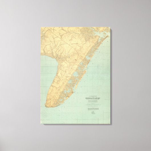 Cape May, New Jersey Canvas Afdruk (Voorkant)