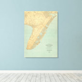 Cape May, New Jersey Canvas Afdruk (Insitu (Houten vloer))