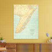 Cape May, New Jersey Canvas Afdruk (Insitu (Woonkamer))