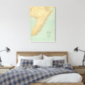 Cape May, New Jersey Canvas Afdruk (Insitu (Slaapkamer))