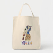 Cape May New Jersey Canvas tas (Voorkant)