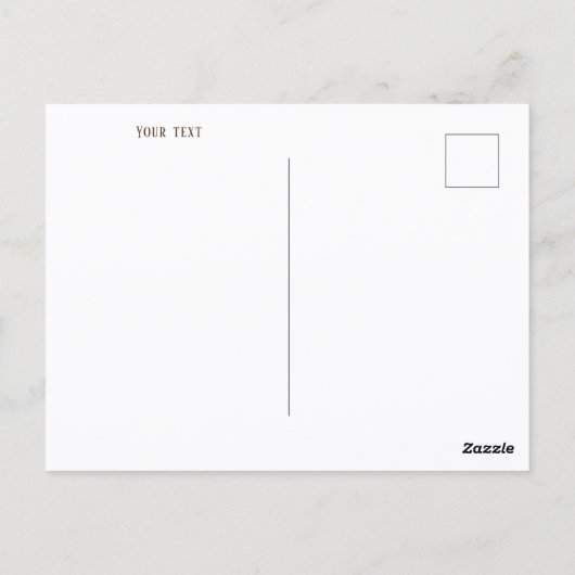 Cape May New Jersey disco Retro paarse Briefkaart (Achterkant)