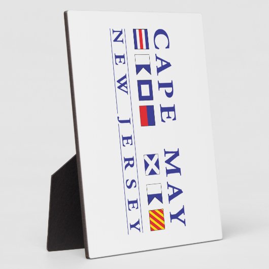 Cape May New Jersey Fotoplaat (Zijkant)