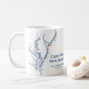 Cape May New Jersey Gift Koffiemok