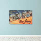 Cape May, New Jersey - grote brievenbussen Canvas Afdruk (Insitu (Houten vloer))