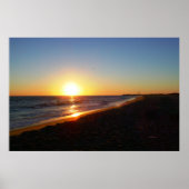 Cape May New Jersey Horizon Sunset Poster (Voorkant)