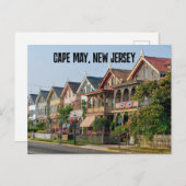 CAPE MAY, NEW JERSEY HUISVEST BRIEFKAARTEN (Voorkant / Achterkant)