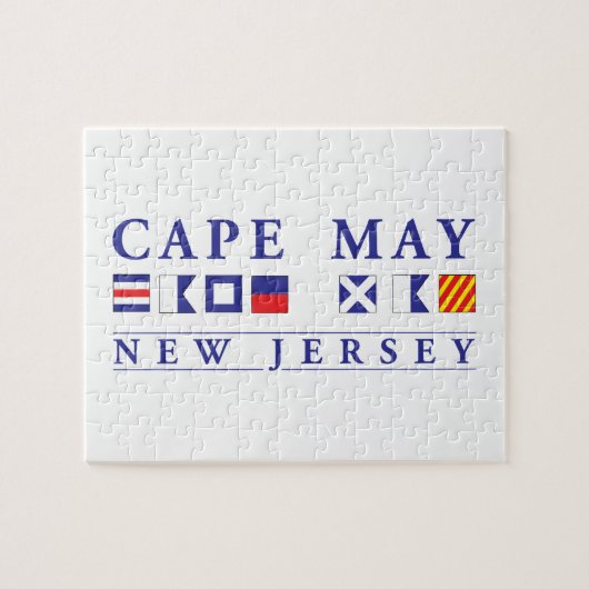 Cape May New Jersey Legpuzzel (Horizontaal)