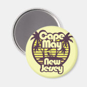 Cape May, New Jersey Magneet (Voorkant / Achterkant)