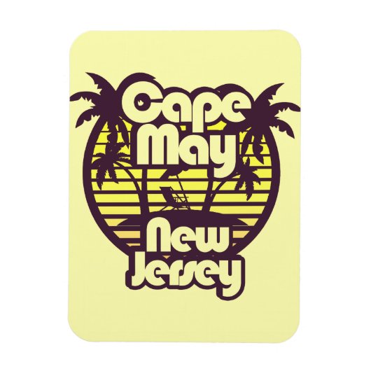 Cape May, New Jersey Magneet (Verticaal)