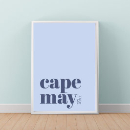 Cape May New Jersey moderne stad Poster