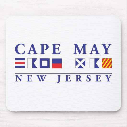 Cape May New Jersey Muismat (Voorkant)