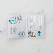 Cape May New Jersey Passport Uitnodiging voor een (Binnen)