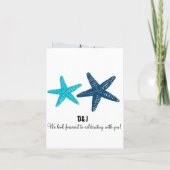 Cape May New Jersey Passport Uitnodiging voor een (Achterkant)