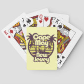 Cape May, New Jersey Pokerkaarten (Achterkant)