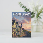 Cape May New Jersey Reisansichtkaart Briefkaart (Staand voorkant)