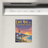 Cape May New Jersey Reizen Magneet (Insitu (Vaatwasser))