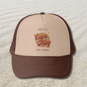 Cape May New Jersey Retro  Partij Trucker Pet