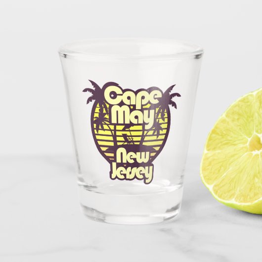 Cape May, New Jersey Shot Glas (Voorkant)
