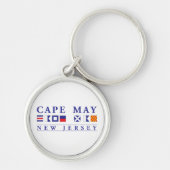 Cape May New Jersey Sleutelhanger (Voorkant)