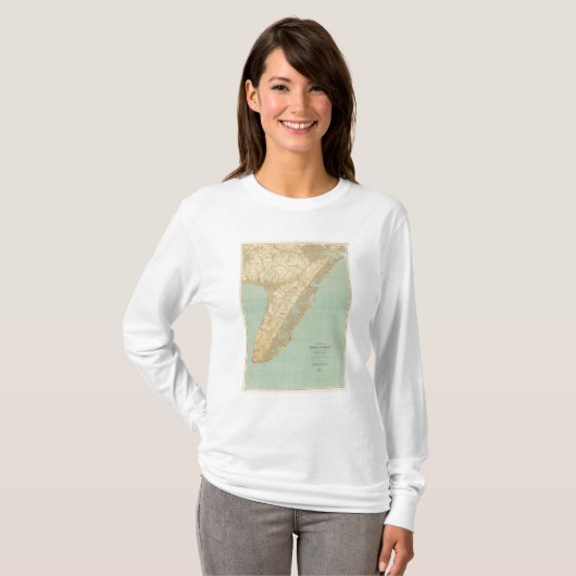 Cape May, New Jersey T-shirt (Voorkant volledig)