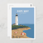 Cape May New Jersey Verenigde Staten Travel Place  Briefkaart (Voorkant / Achterkant)
