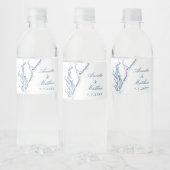Cape May New Jersey Wedding Waterfles Etiket (Flessen)
