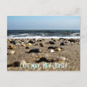 Cape May, NJ Beach Scene Briefkaart (Voorkant)