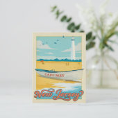 Cape May, NJ Briefkaart (Staand voorkant)