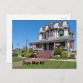 Cape May NJ Briefkaart (Voorkant / Achterkant)