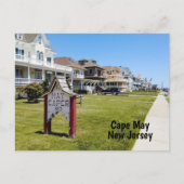 Cape May NJ Briefkaart (Voorkant)