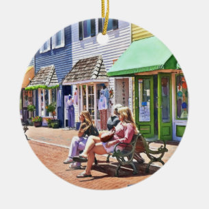 Cape May NJ - Een aangename middag in het winkelce Keramisch Ornament
