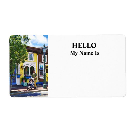 Cape May NJ – Jackson Street Cafe Etiket (Voorkant)