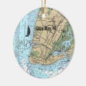 Cape May NJ Keramisch Ornament (Links)