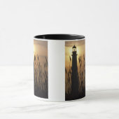 Cape May NJ Lighthouse bij Sunset Mok (Midden)