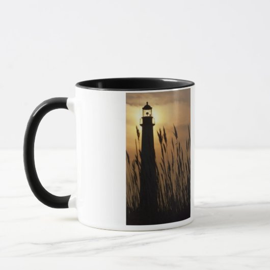 Cape May NJ Lighthouse bij Sunset Mok (Links)