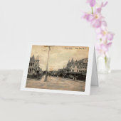 Cape May NJ, Ocean Street, c1910  Folie Wenskaart (Orchidee)