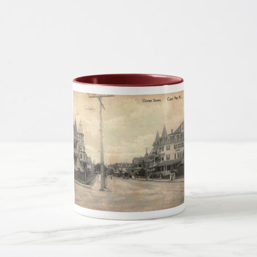 Cape May NJ, Ocean Street, c1910  Mok (Midden)