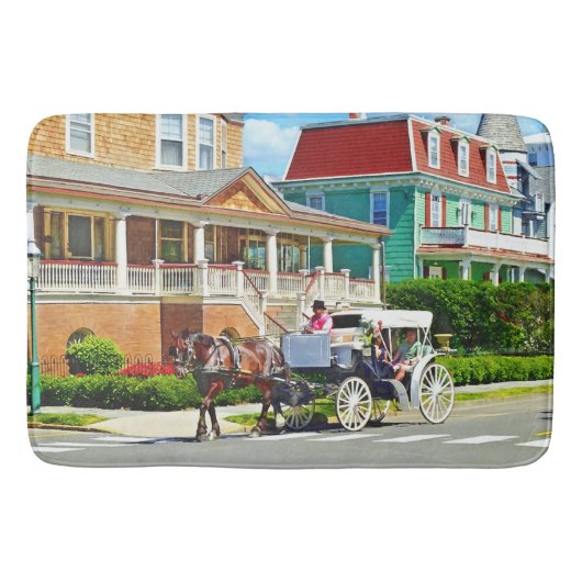 Cape May NJ – Paardentram Badmat (Voorkant)