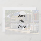 Cape May NJ – Restaurant op Jackson Street Save The Date (Achterkant)