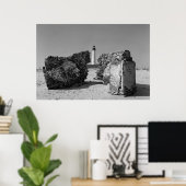 Cape May Point Lighthouse Poster (Thuiskantoor)