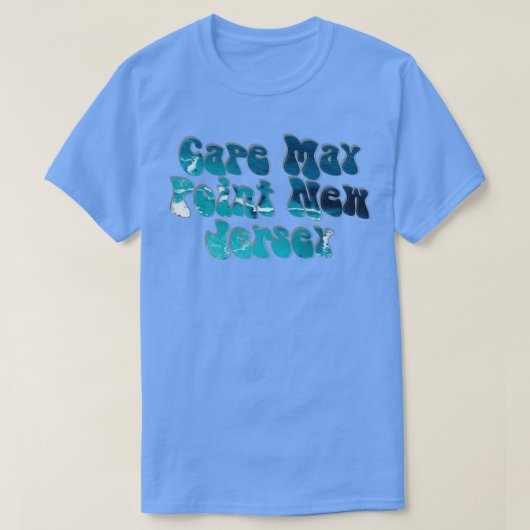 Cape May Point, New Jersey T-shirt (Design voorkant)