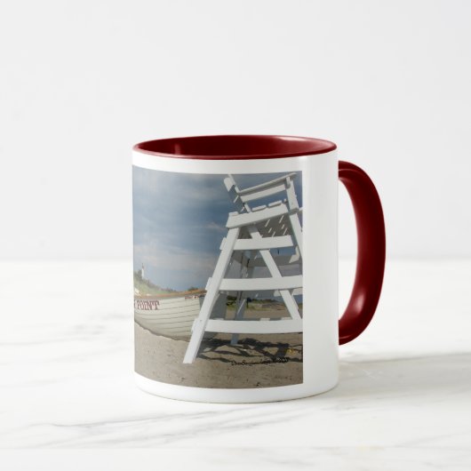 Cape May Point, NJ mok (Voorkant rechts)