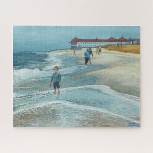 Cape May Point Surf Jigzaag Puzzle Legpuzzel (Horizontaal)