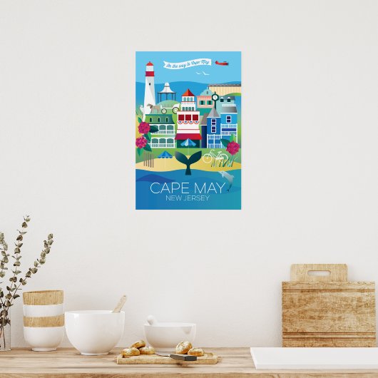Cape May Print (Keuken)